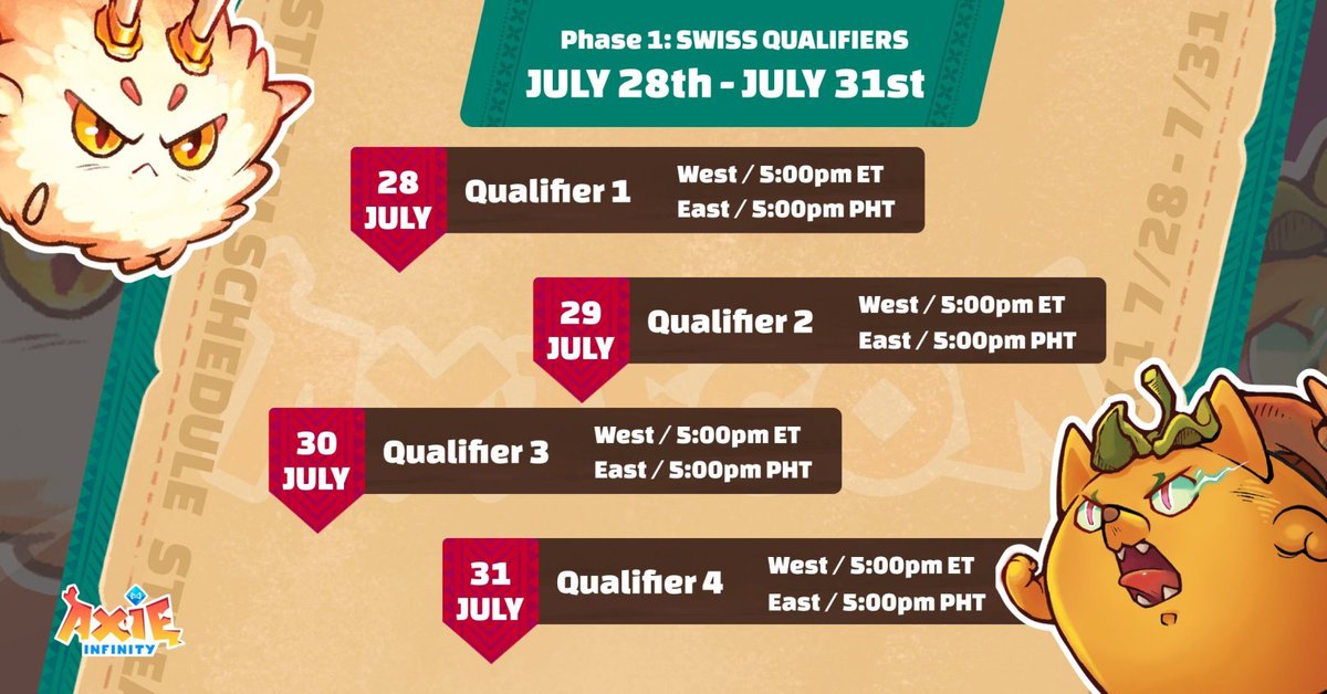 AxieInfinity_ES's tweet photo. No te pierdas nada de los clasificatorios hacia #AxieCon y del Classic World Championship!
En vivo 📺 AHORA! 👇
🇵🇭: https://t.co/6Lk7M7HVAL
🇺🇸: https://t.co/1NxOk55MPN
🇵🇹: https://t.co/BIeVN7ugq7
🇪🇸: https://t.co/oT1WR6I4qH https://t.co/P38CNqfMTZ