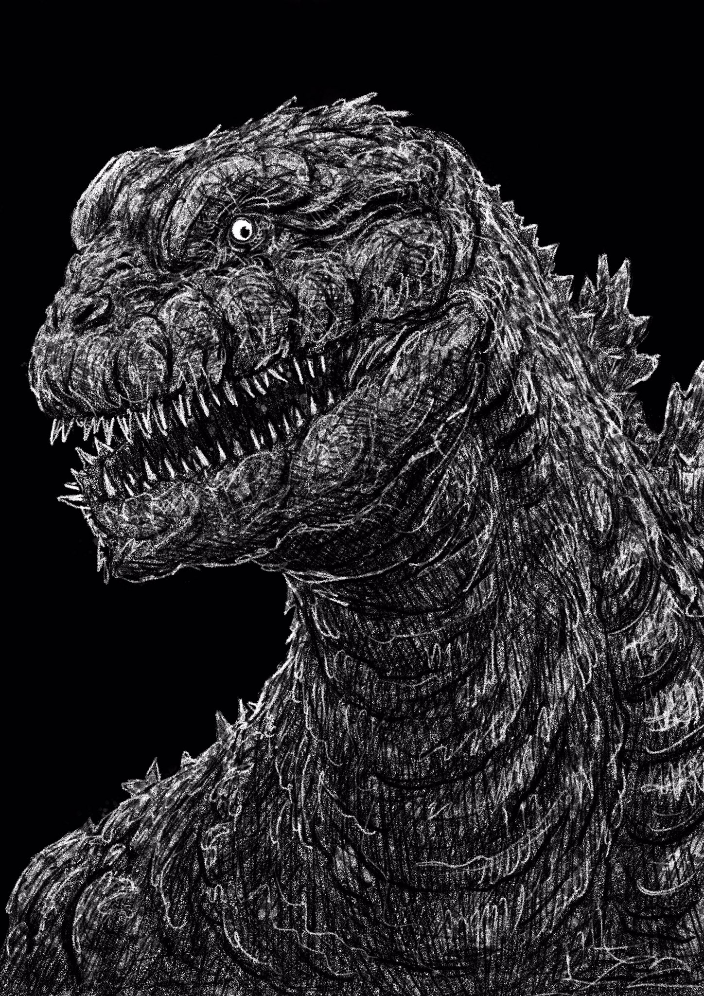 Shin Godzilla drawing been quite some time I know  Fandom
