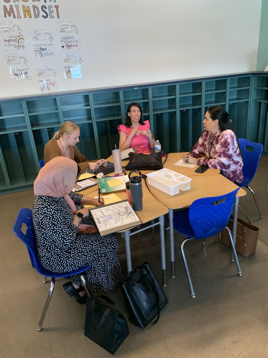 MountainViewAPS's tweet photo. Today we welcomed our staff back to campus, engaged in some fun team building activities, and participated in teacher-led professional development around differentiation and AVID! We are ready to go! #TEAM #TogetherEveryoneAchievesMore https://t.co/acQBC4l87Z