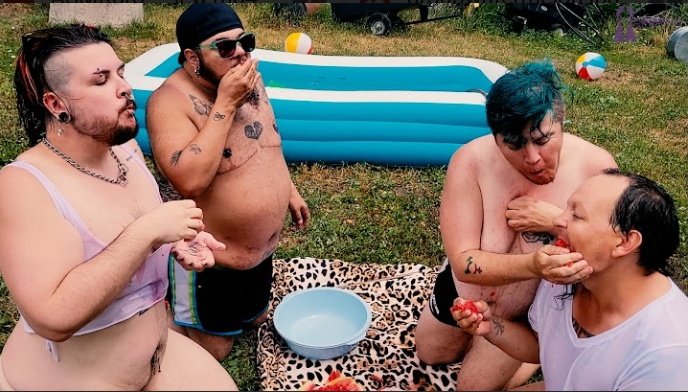 Freyja Foxxx (@freyjafoxxx69) on Twitter photo Come watch <a href="/SaturnRocco/">Rocco Saturn</a> smash open a watermelon like a caveman and then join <a href="/RaifeSwallow/">Raife Swallow | Chaos Demon | Son of Satan 27</a> and Papi devour and feed it to each other.
Ngl though, Raife looks really cute in the second picture hehe
Links below Come watch <a href="/SaturnRocco/">Rocco Saturn</a> smash open a watermelon like a caveman and then join <a href="/RaifeSwallow/">Raife Swallow | Chaos Demon | Son of Satan 27</a> and Papi devour and feed it to each other.
Ngl though, Raife looks really cute in the second picture hehe
Links below