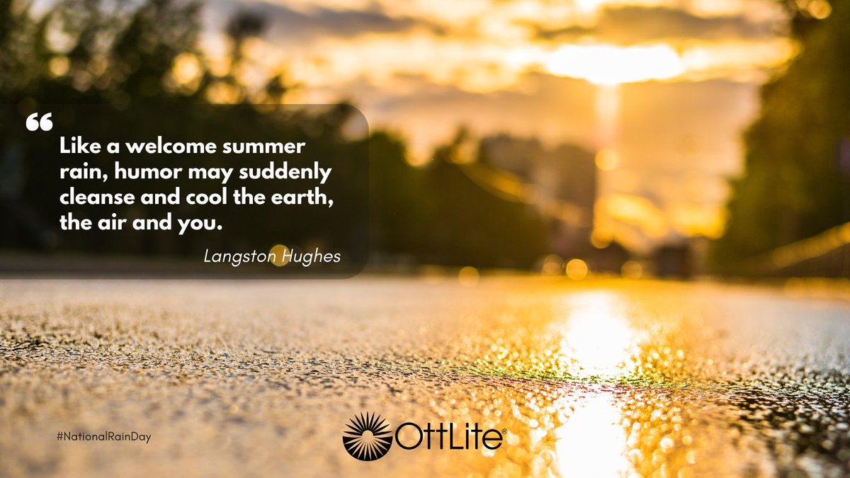 OttLite's tweet photo. While you may want to enjoy the benefits of a welcome summer rain, don't forget to prepare for summer storms with emergency supplies and lighting.🌦️🌞
Office and Home Travel Light OttLite - https://t.co/kBezqdOI0d
#NationalRainDay #SummerStorm #SeeHealthier #OttLite https://t.co/XvsRxvC0cm