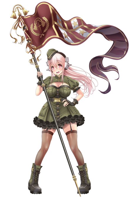 軍服そに子ちゃんの立ち絵は中々良く出来た部類じゃないかと思っております。 