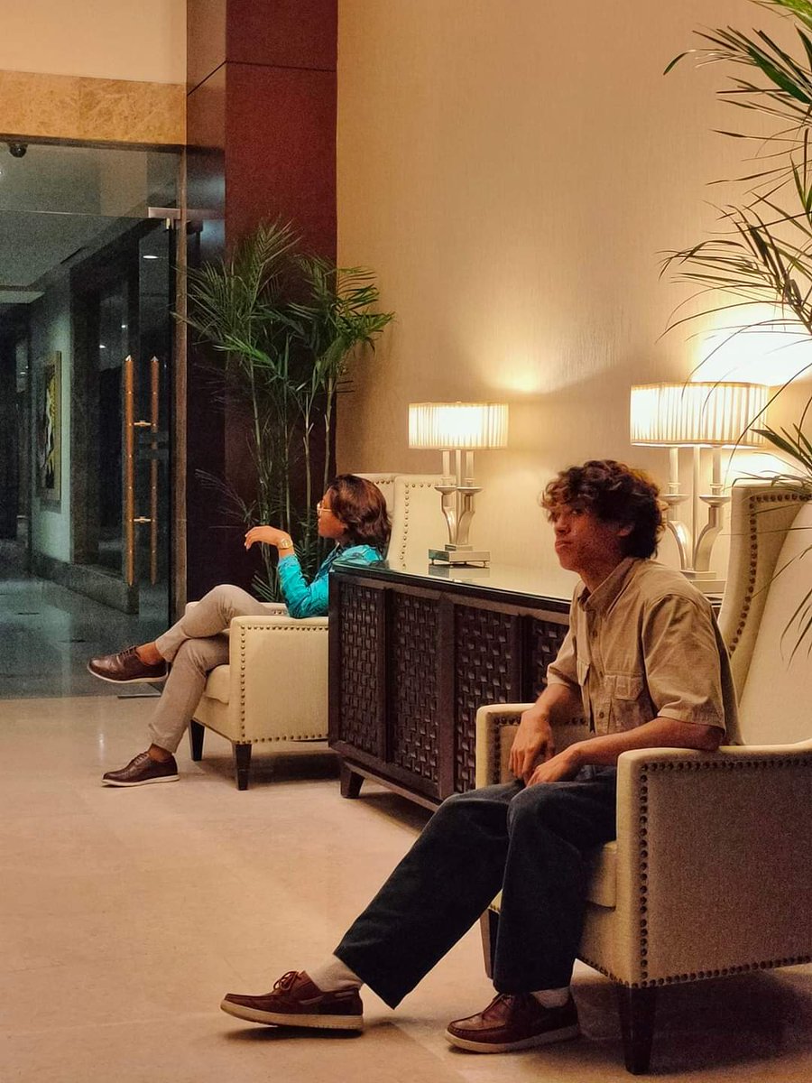 Thanks to this huge room enough to contain such characters.