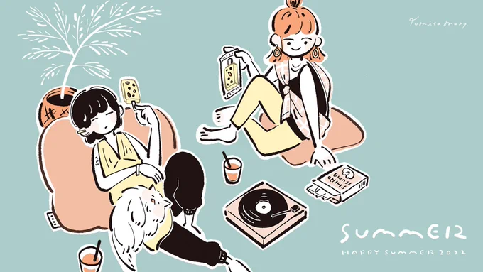 #今月描いた絵を晒そう 