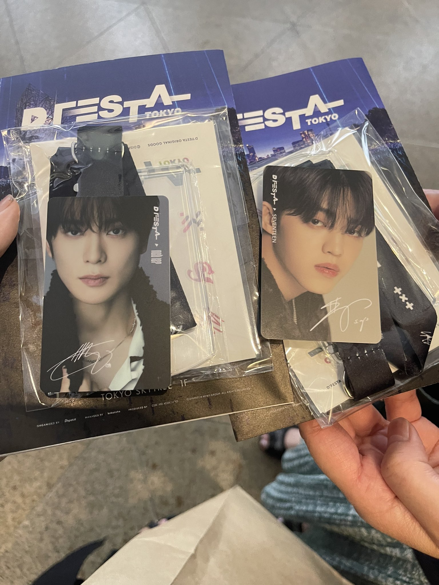 ベルギー製 DFESTA 東京 入場特典トレカ SEVENTEEN エスクプス