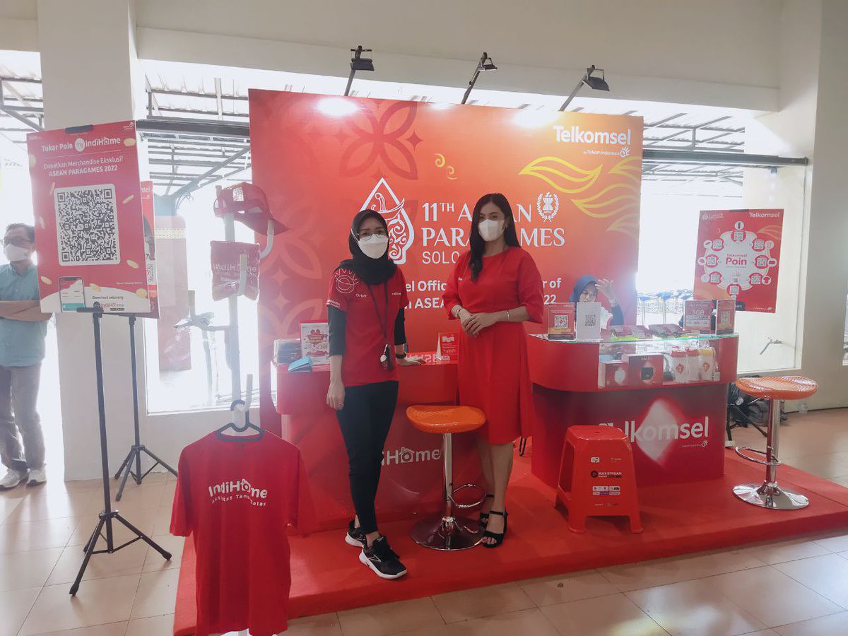 Halo sob!
Jangan lupa mampir yuk ke Booth IndiHome di Asean Para Games 2022!! Kamu bisa tukarkan poin myIndiHomemu dengan berbagai merchandise menarik lohh, yuk jangan lupa mampir dan bawa pulang merchandise menariknya 😍🙌

#Aseanparagames2022 #AktivitasTanpaBatas #IndiHome