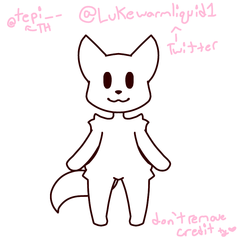 Lukewarmliquid1's tweet photo. I made a base if anyone wants to use it they can gonna put it in my Toyhouse too all I ask is that you credit me verbally aswell as leaving the credit on the image :D #furryartist #bases https://t.co/apT0KGeNUv