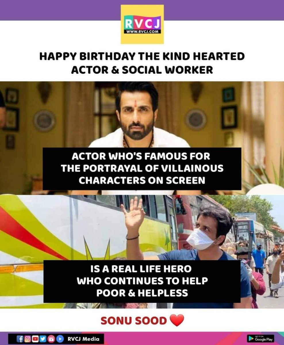 Happy Birthday Sonu Sood ❤️

#sonusood #rvcjmovies #rvcjinsta <a href="/SonuSood/">sonu sood</a>