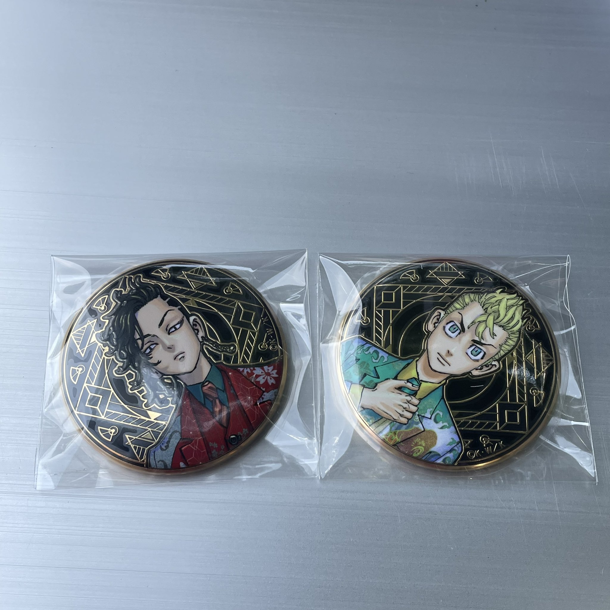 東京卍リベンジャーズ 東リべ 原画展 缶バッジ セット 東リベ展 マットメタリック缶バッジ 30個 未開封 東京卍