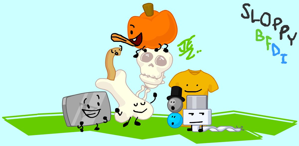 RT @goodeguy3: sloppy bfdi promotion #bfdi #bfb #tpot