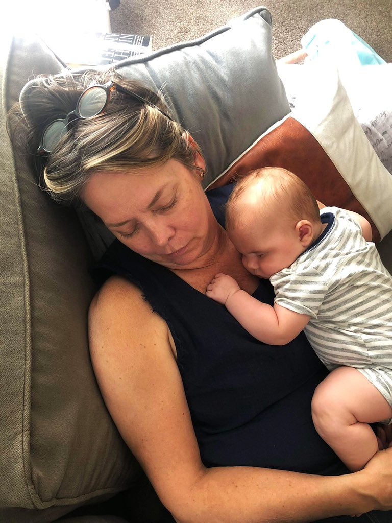 CamiDRyan's tweet photo. The vacation is over and guess what? I did a lot of this⦠#grandmastyle
Who loves being a grandma? https://t.co/VjuL5PPzT9