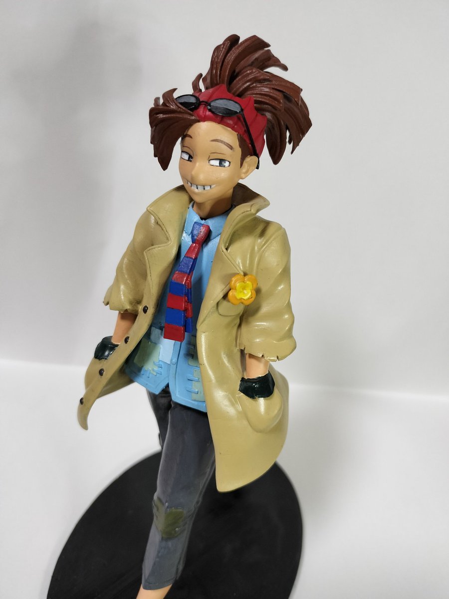 初めてのフィギュア制作完走しました〜！！🎉🎉🎉
めちゃくちゃ時間かかった！！　劇場版ヒロアカからロディ・ソウル！
頑張った！！！！誰でもいいから褒めてくれの気持ち！！！！！😂