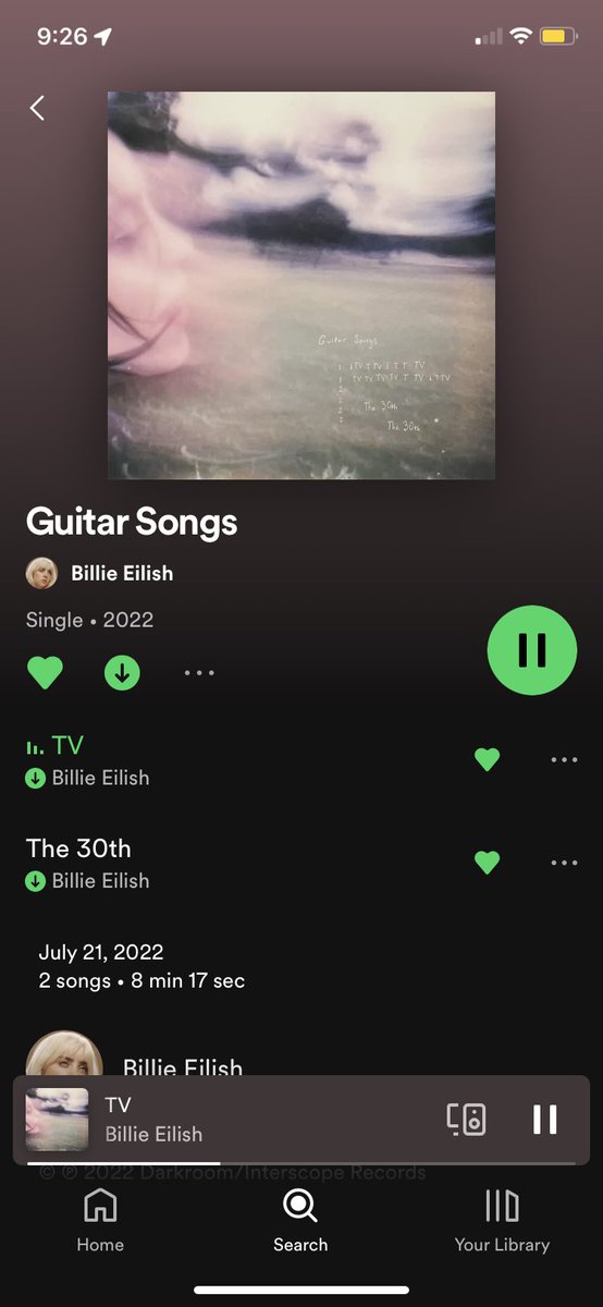 Billie only makes bangers and thats just a fact🤷‍♀️