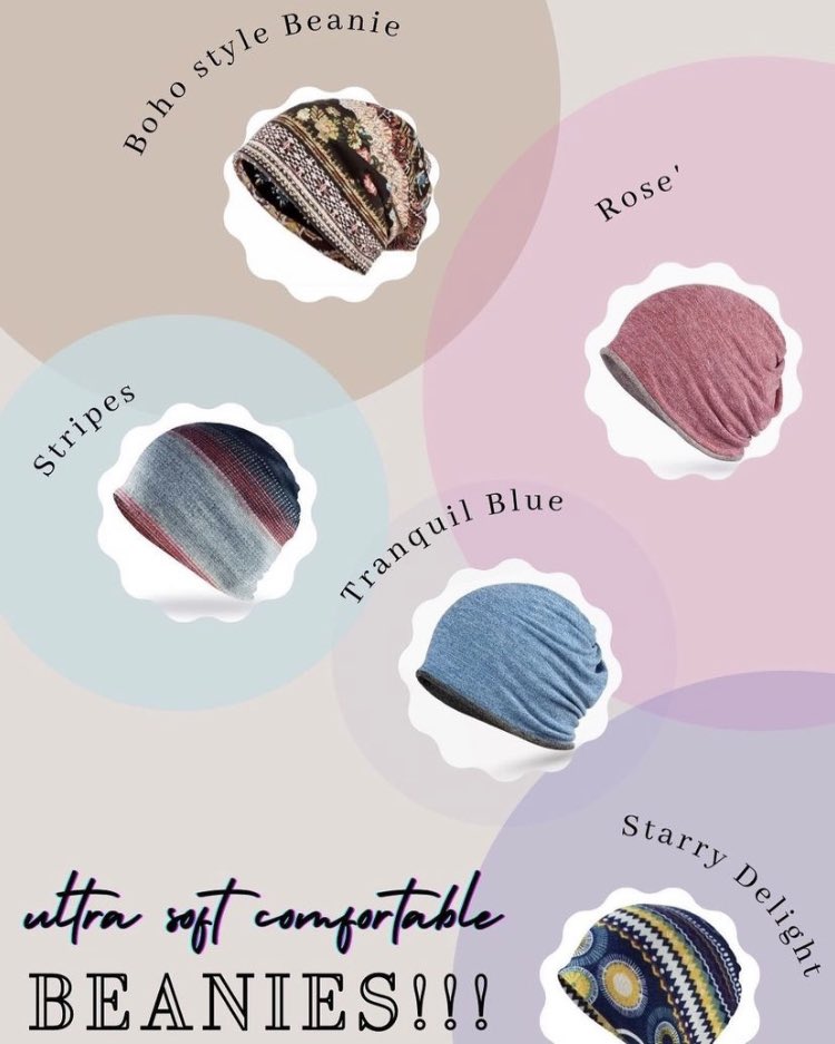 2WarriorSisters's tweet photo. Chemo Hair Loss? No problem these Ultrasoft Beanies will do the trick! We have been there and now we are here for you! https://t.co/jmHNIK64L3