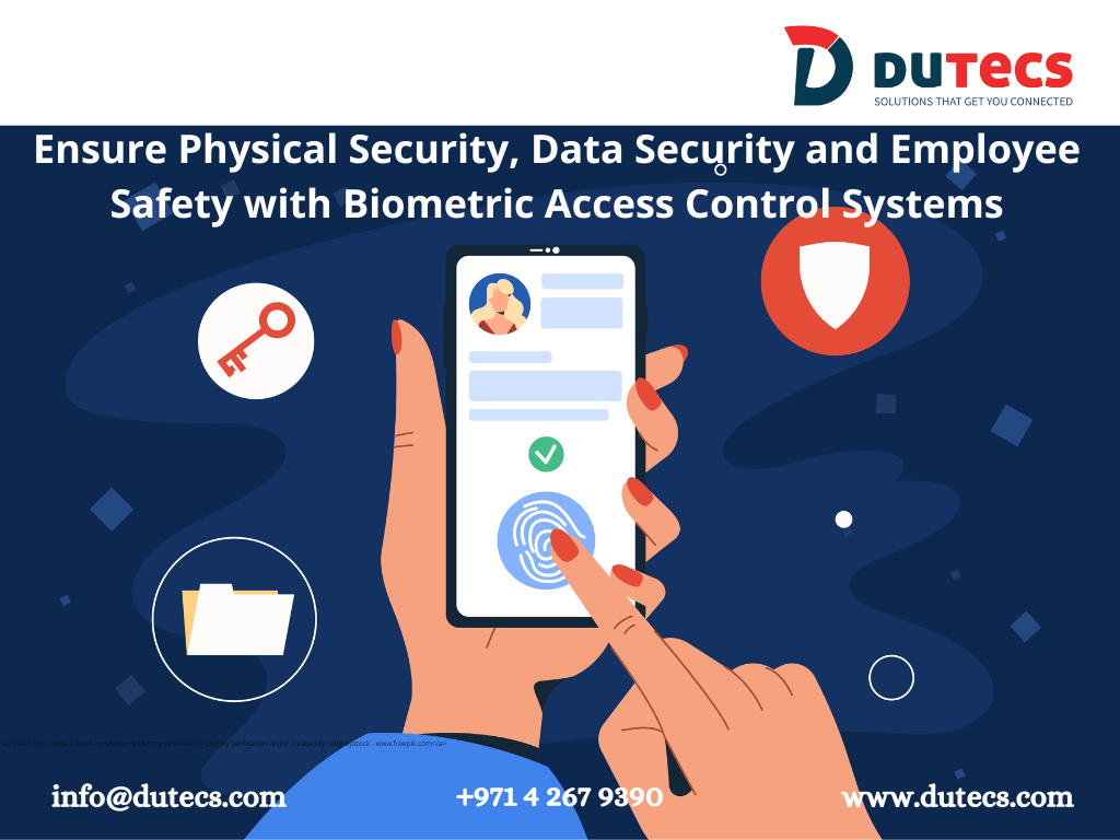 DutecsFZC's tweet photo. Want to ensure #physicalsecurity, #datasecurity, and #employeesafety? Get #accesscontrolsystems from #dutecs.
Get more details here: https://t.co/5U8GTsDRCI
#biometric #Biometrics #biometrics #biometricsystem #biometricsecurity #biometricaccesscontrol #biometricaccesscontrol https://t.co/MDVsoDTVxv
