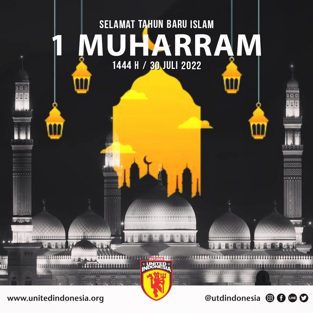 Selamat Tahun Baru Islam 1 Muharram 1444H untuk seluruh umat Muslim.