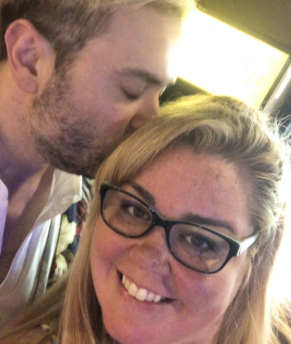 Amberleyf's tweet photo. So proud of my amazing husband!  Right after celebrating our anniversary, he got a new job!  So happy!  Love him so much!  Celebrations! https://t.co/gGA5tzRRSJ