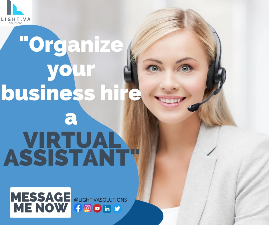 LinkVasolutions's tweet image. It&apos;s a time-saving service that helps you in your day-to-day operations. With a virtual assistant taking over the admin tasks, you can focus on your personal life. You only pay for the time you need the service.

Let&apos;s talk and Let me help you grow your business.