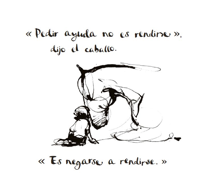 soyalfonsolopez's tweet photo. De las frases más poderosas que leído jamás; del libro "El niño, el topo, el zorro y el caballo", de Charlie Mackesy https://t.co/joXQzIp1Ay