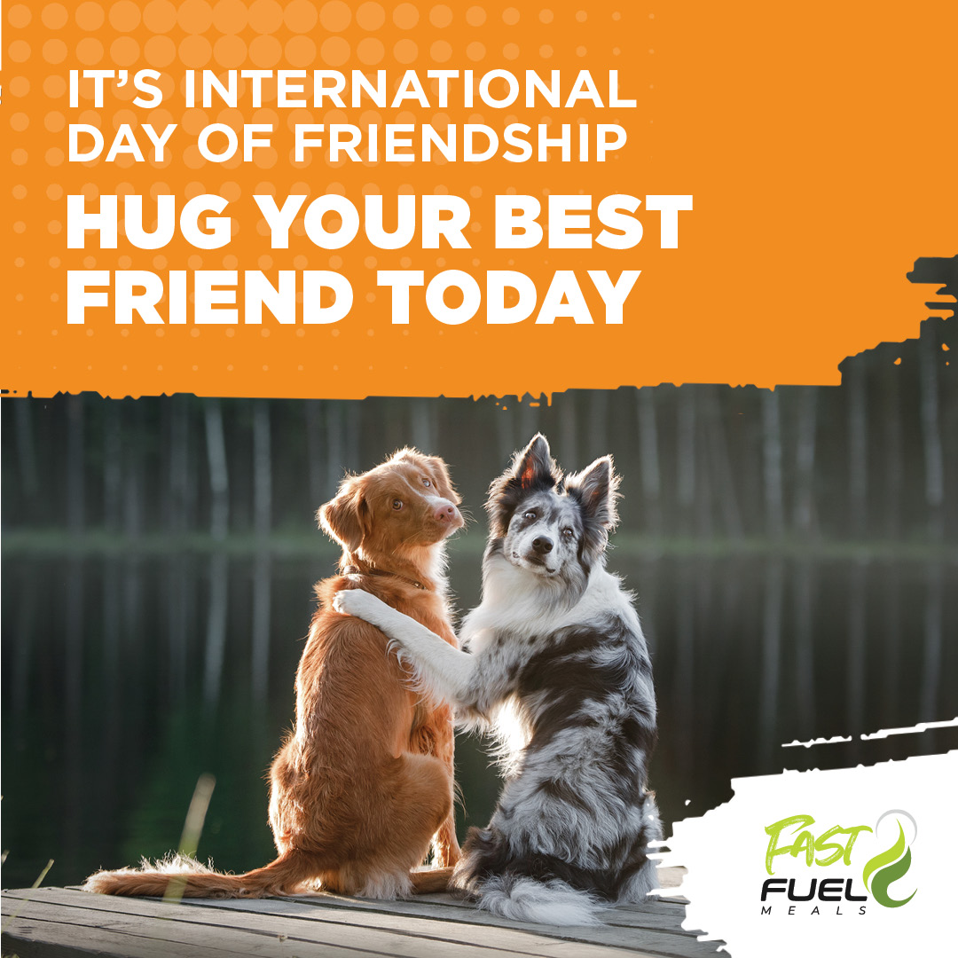 FastFuelMeals's tweet photo. 𝐇𝐚𝐩𝐩𝐢𝐧𝐞𝐬𝐬 is a hug from your best friend! 🤗 💕 #FriendshipDay  

#FindYourBest #FastFuelMeals #Friends #Love #FriendsForever #InternationalFriendshipDay https://t.co/tM0RxvaD0V