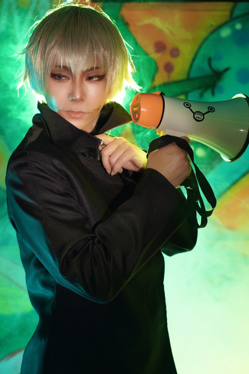 呪術廻戦 狗巻棘 コスプレ メガホン ウィッグ コスプレ衣装 taniura.com