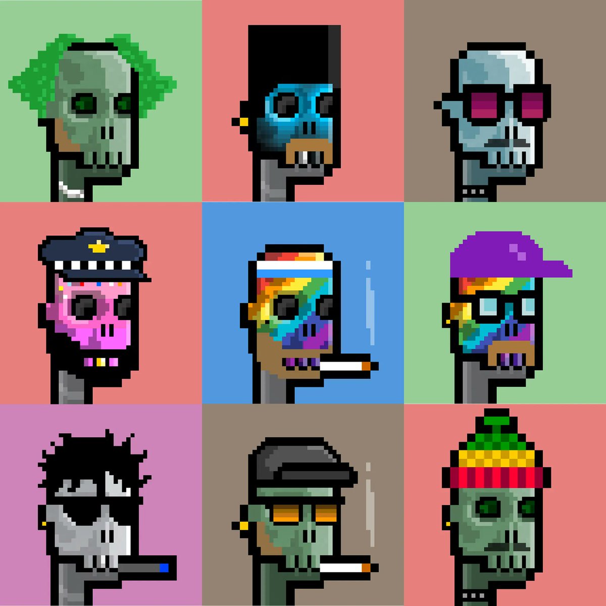 Undying Punks 💀 tweet media