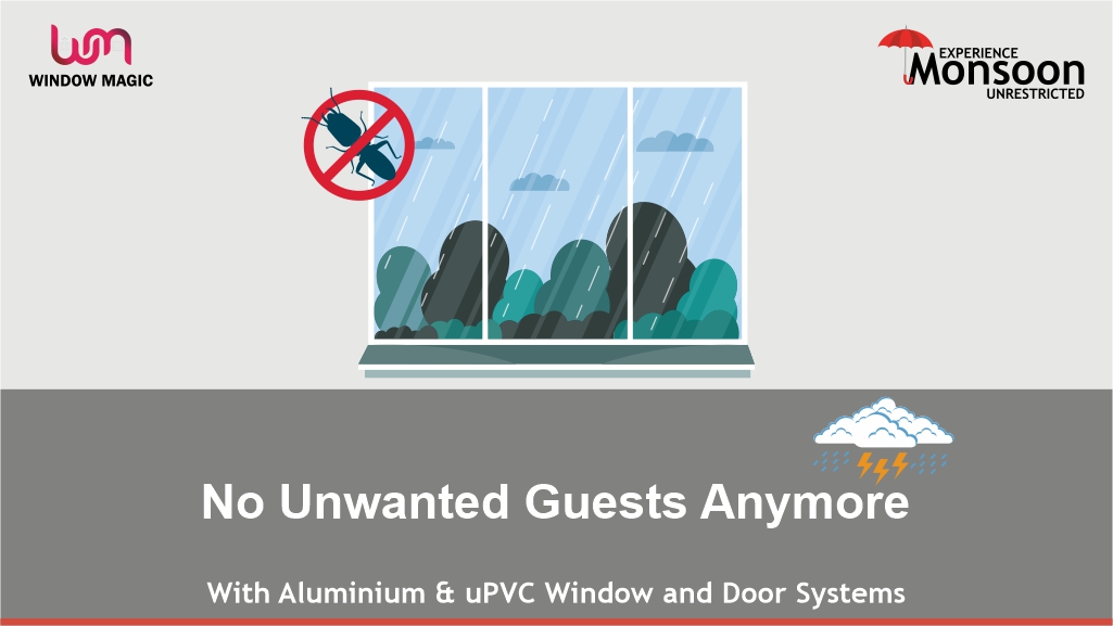 windowmagicIND's tweet photo. #Monsoonseason wonโt frustrate you any longer. #WindowMagic Fenestration Systems are termite-proof and it doesnโt allow the termites to make a home in your Window and Door.
#CreateWindowMagic #DesignHomewithMagic #uPVCWindows #uPVCDoors #DoorSystems https://t.co/R9m7fJYdCB