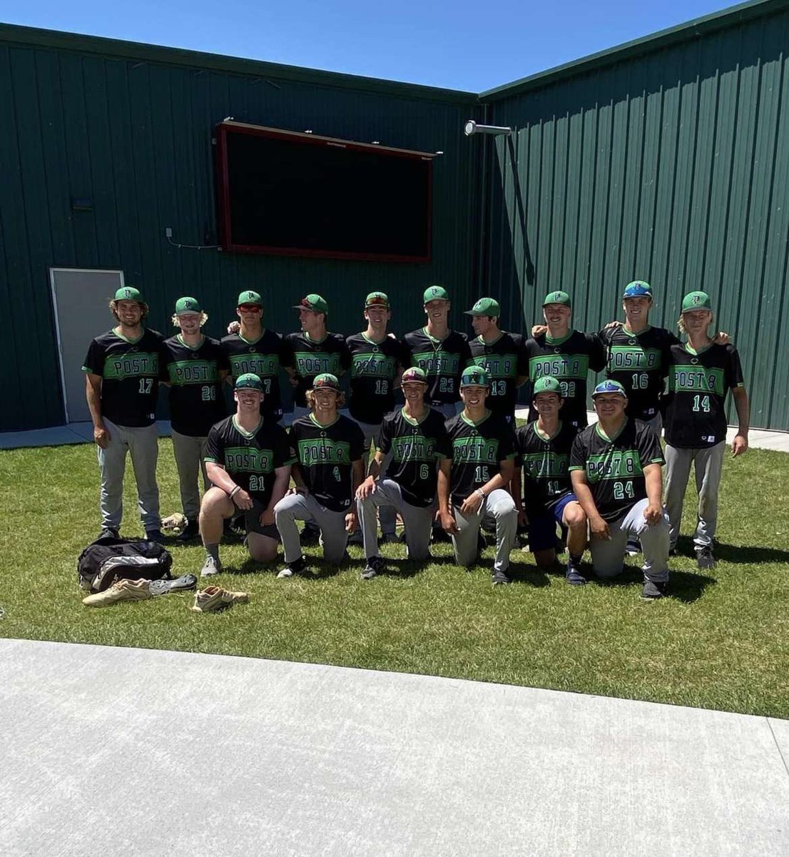 The Eights fall in Game #10 of the 2022 State Tournament to Post 22. 

A big thank you to our seniors for what they have done for Post 8 Baseball.

Thank you to our great parents for the support. 

Also, a special thank you to the voice of the Eights <a href="/Jawink20/">Jon Winkler</a> ! 

#RollEights