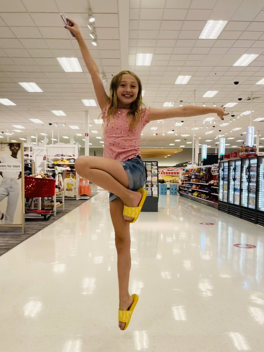 erinmb's tweet photo. @Target … my 11-y-o asked to go to our local store for fun, then literally jumped and leapt down the aisles. This is truly the joy of Target, in one frame. https://t.co/ihvZLaJJFn
