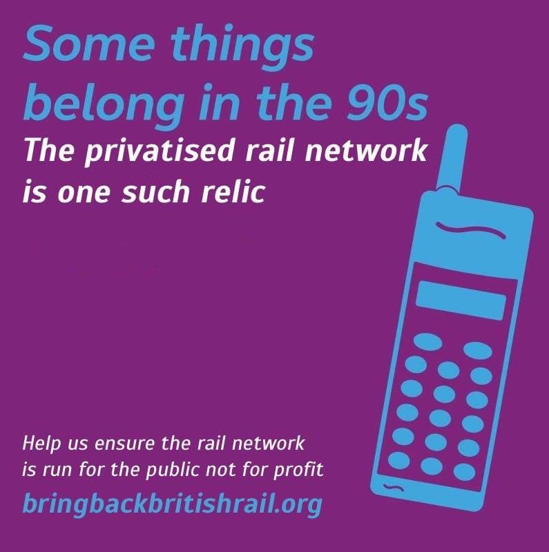 #BritishRail was underfunded & neglected for decades by the @Conservatives so why all of a sudden do the #Tories care about the railways. ONE REASON…It makes private shareholders richer & the daily user poorer through #ripoffBritain rail fares. @bringbackBR #RailStrikes #rmt