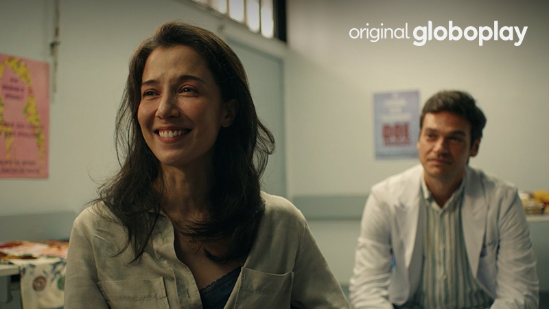 globoplay's tweet photo. Vezes em que a Marjorie me fez chorar Estiano 🤧 
#SobPressão https://t.co/wZ0C1YRFPM