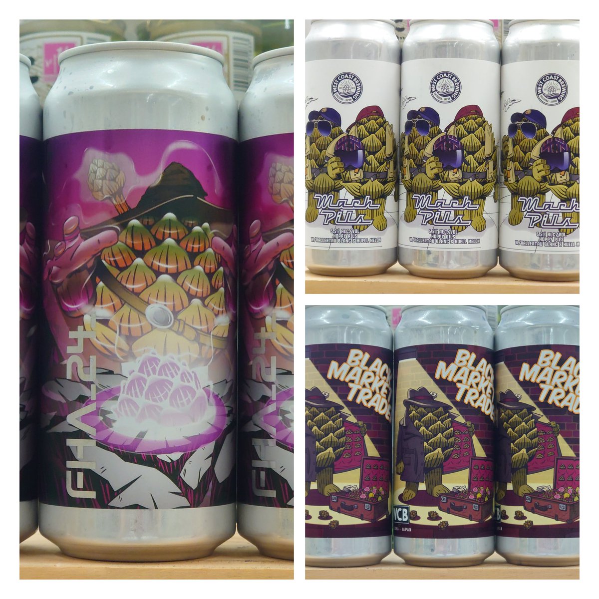 sake_umart's tweet photo. WESTCOASTBREWING 新着‼
ほんとにすぐなくなってしまうのでお早めに‼
#FullHopAlchemistv24
#フルホップアルケミスト
#MachPils
#マッハピルス
#BlackMarketTrader
#ブラックマーケットトレーダー
#WESTCOAST
#WESTCOASTBREWING https://t.co/MVDms6E2o9