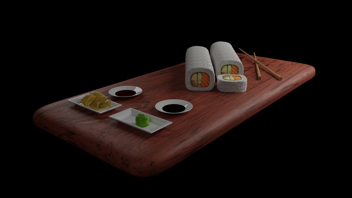 Mcfly589's tweet photo. I’m hungry, anyone else want some sushi? 🍣
I present…. blender Sushi https://t.co/nzmPYbrWil