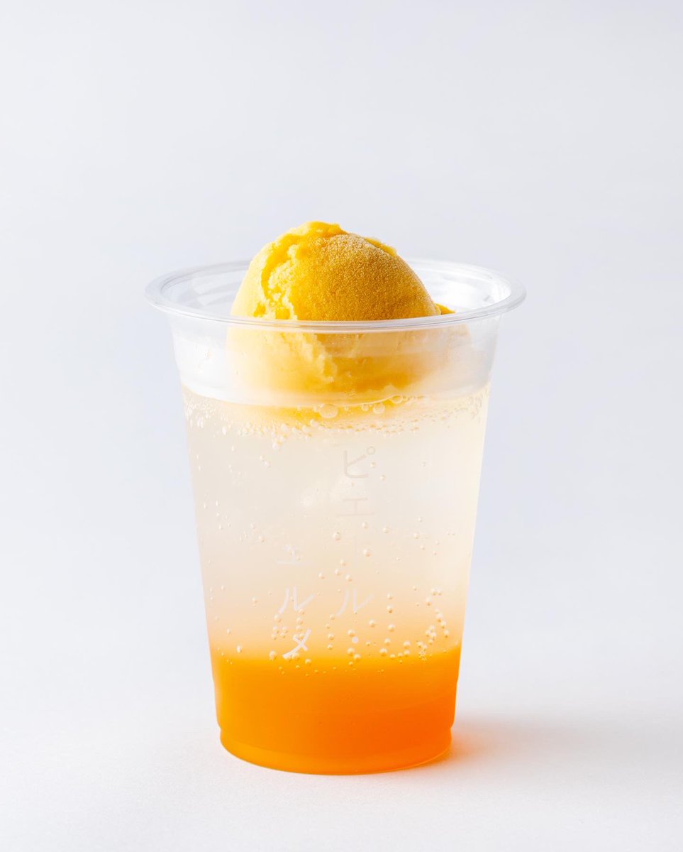 パワーフードvs涼味 Madeinピエール エルメ 夏を彩るオレンジのグラデーションが涼しげな オレンジパッションソーダフロート ひんやり涼味で爽やか気分 東急フードショー 渋谷 しぶちか デリゾーン 涼味 ソーダ アイス オレンジ 渋谷区 渋谷区民ニュース