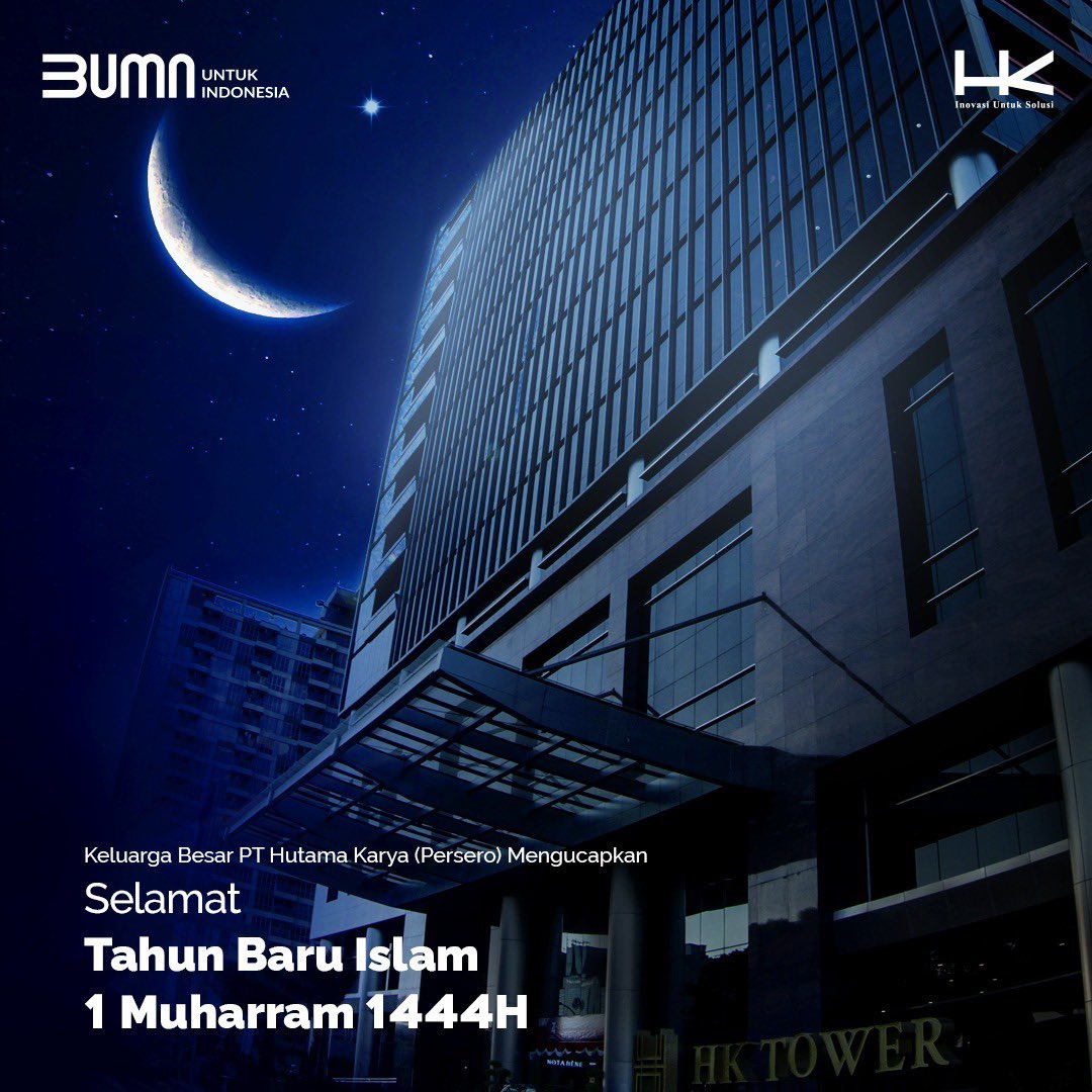hk_epc's tweet photo. Selamat Tahun Baru Islam 1 Muharram 1444 H, sobat EPC!

Semoga kita semua selalu ada dalam lindungan-Nya. Aamiin😇

#HutamaKarya #HubungkanKebaikan #BersamaKitaBangkitDanJaya https://t.co/Qi0N4bVzdo