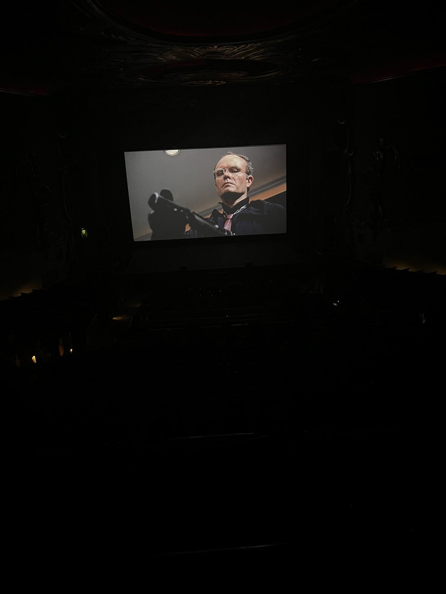 TweeterVenkman's tweet photo. If the world gives you a big screen showing of ROBOCOP you just say YES https://t.co/gYKR7dM69F
