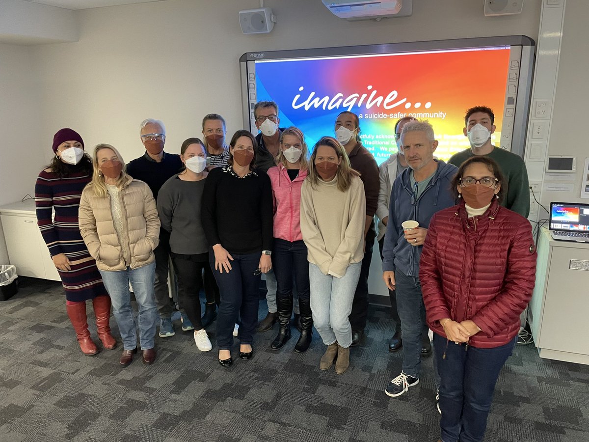 djsPerth's tweet photo. ✅14 #peersupporters & #wellbeingadvocates #dHoD trained in #safeTALK & #psychological ⛑ #HoD 🙏🏽@LivingWorksAus 🙏🏽
Paid by #SCGH @jodsterrun 🙏🏽 @ScghSimcentre 🙏🏽@Pranola1 @josinclanz @ANZCA @snouzin @scruff888 @ergopropterdoc @ndhauser @jackdmadden @bridgeteffeney @GongGasGirl https://t.co/btArsj3thY