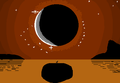 Dark eclipse?