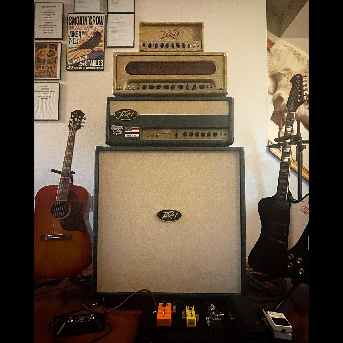 Thanks to everyone who shared shots of your #Peavey gear for Fan Friday! Visit instagram.com/peaveyelectron… to see them all!