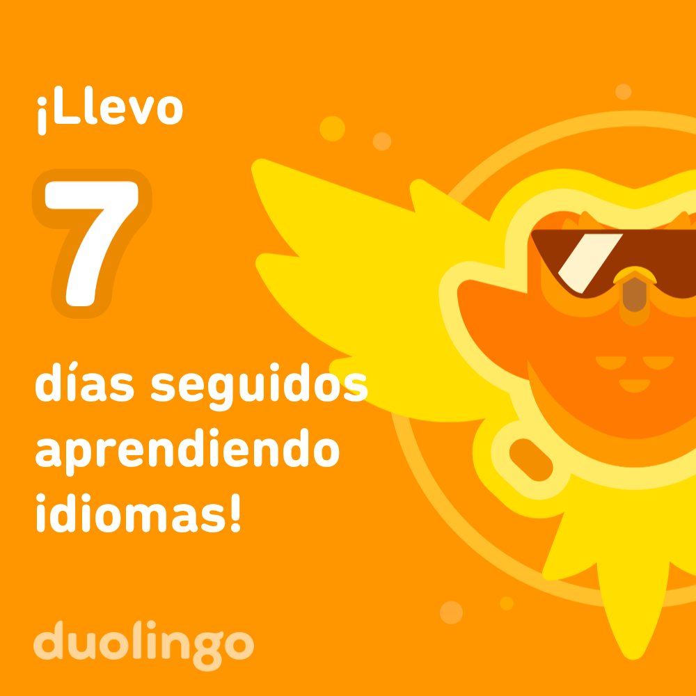 ¡Aprende un idioma gratis conmigo! Duolingo es divertido y efectivo. Aquí está mi invitación: invite.duolingo.com/BDHTZTB5CWWKS2…
