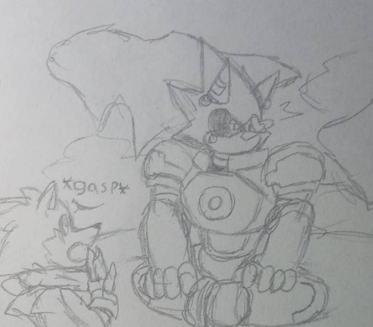 chulitosketch's tweet photo. Kure (curse) and Gadian ( Metal curse) being cute together
characters were created by: @x_guttedangel
 #curseofx #cursesweep #fanart #SonicTheHedgehog https://t.co/GfY0dQEt0k