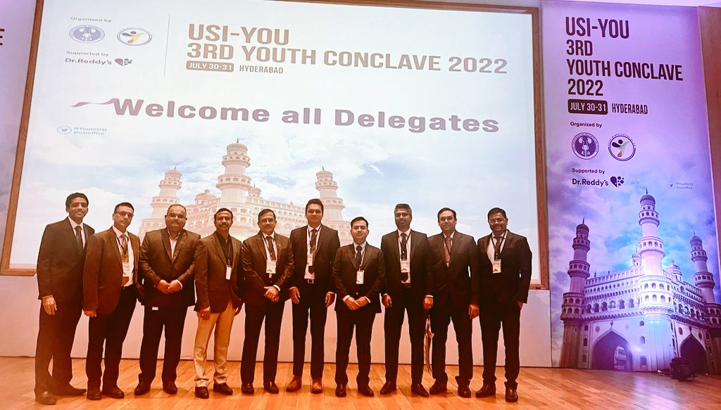 Inaugration of YOUTH CONCLAVE 2022 #youthconclave2022 @UroZedman @usioffice @lkeshav1965 @rbsabnis @UroZedman @abhisingh82 @AbhijitUrology @drkarthicknagan @drmilapshah @drrjrocks @adityap_sharma @EAU_YAUroTech @young_endosoc @eau_yuo