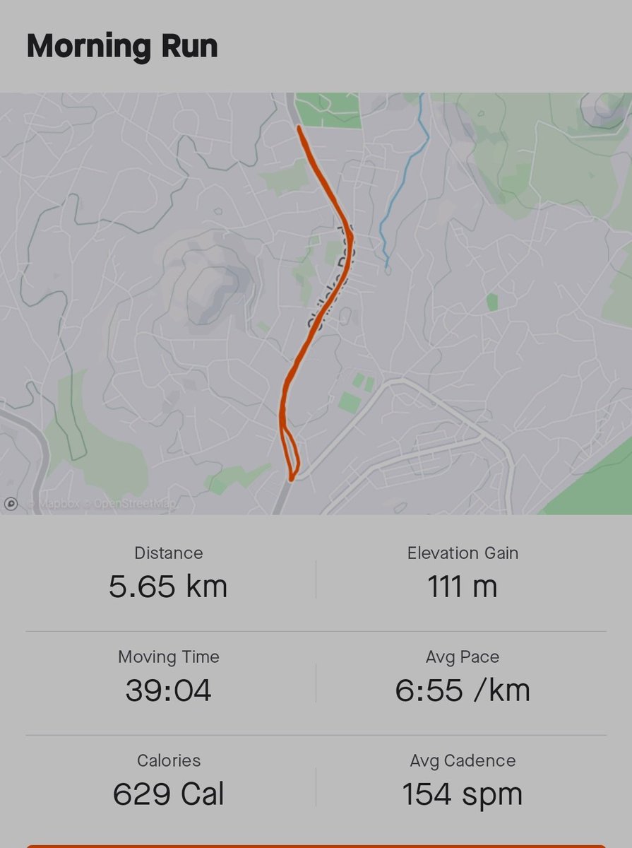 chim_007_'s tweet photo. Sweat is sweet! Morning run done #running4real #FetchYourBody2022 https://t.co/QRESyx7f9b