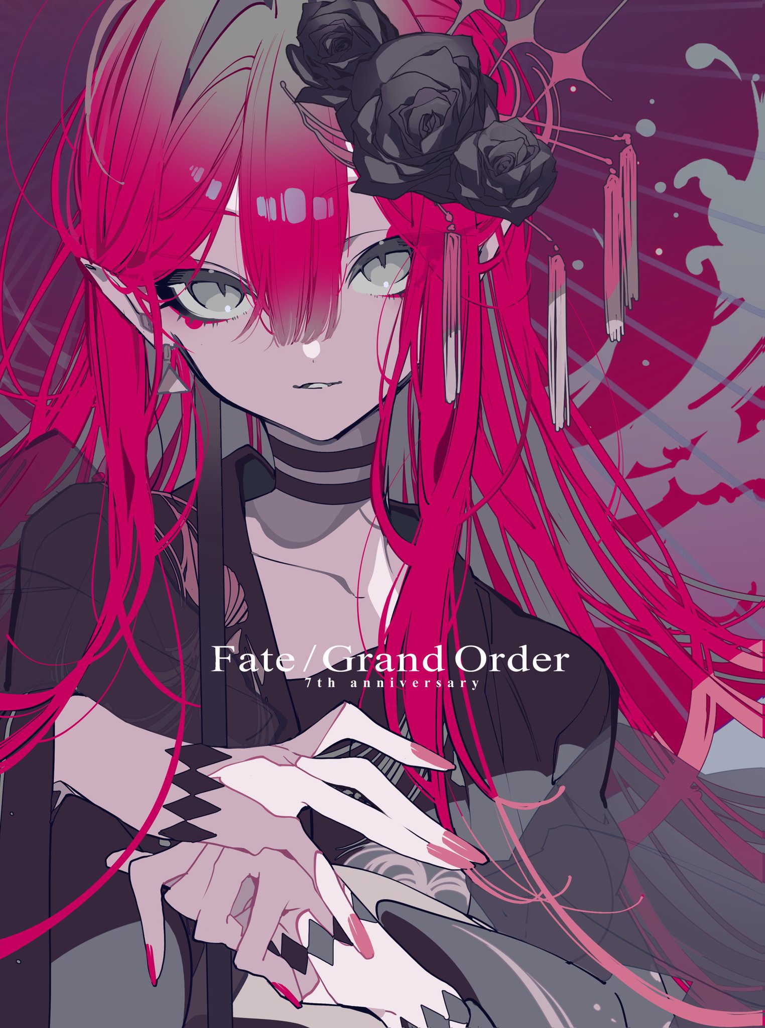 おすすめ 7周年 FGO 2022 バーヴァンシー 半裁タペストリー B2