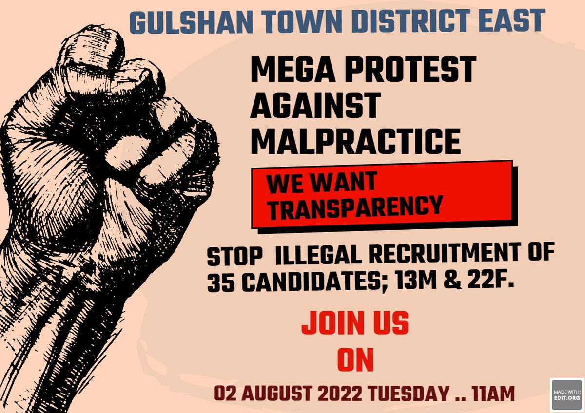 ShaistaSamreen2's tweet photo. @alishaikh1991 @AneesLateef @AkramSumiya @UmmeHan42802681 @NazishSaba9 #Protest 
#ProtestAgainstInjustice
#GulshanTown
#DistrictEast
#IbaPst https://t.co/yYAmt5HqfZ