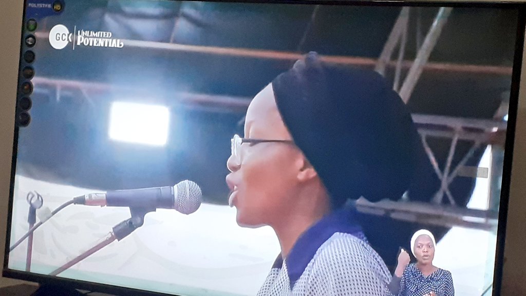 adebotes's tweet photo. We are unlimited!

Who is this young genius??? What's her name?

That was such an amazing spoken word presentation. Incredible confidence! So beautiful to see, God bless her.🙏

#ImpactAcademy #UnlimitedPotential #GCK https://t.co/HEPh0ryd3m