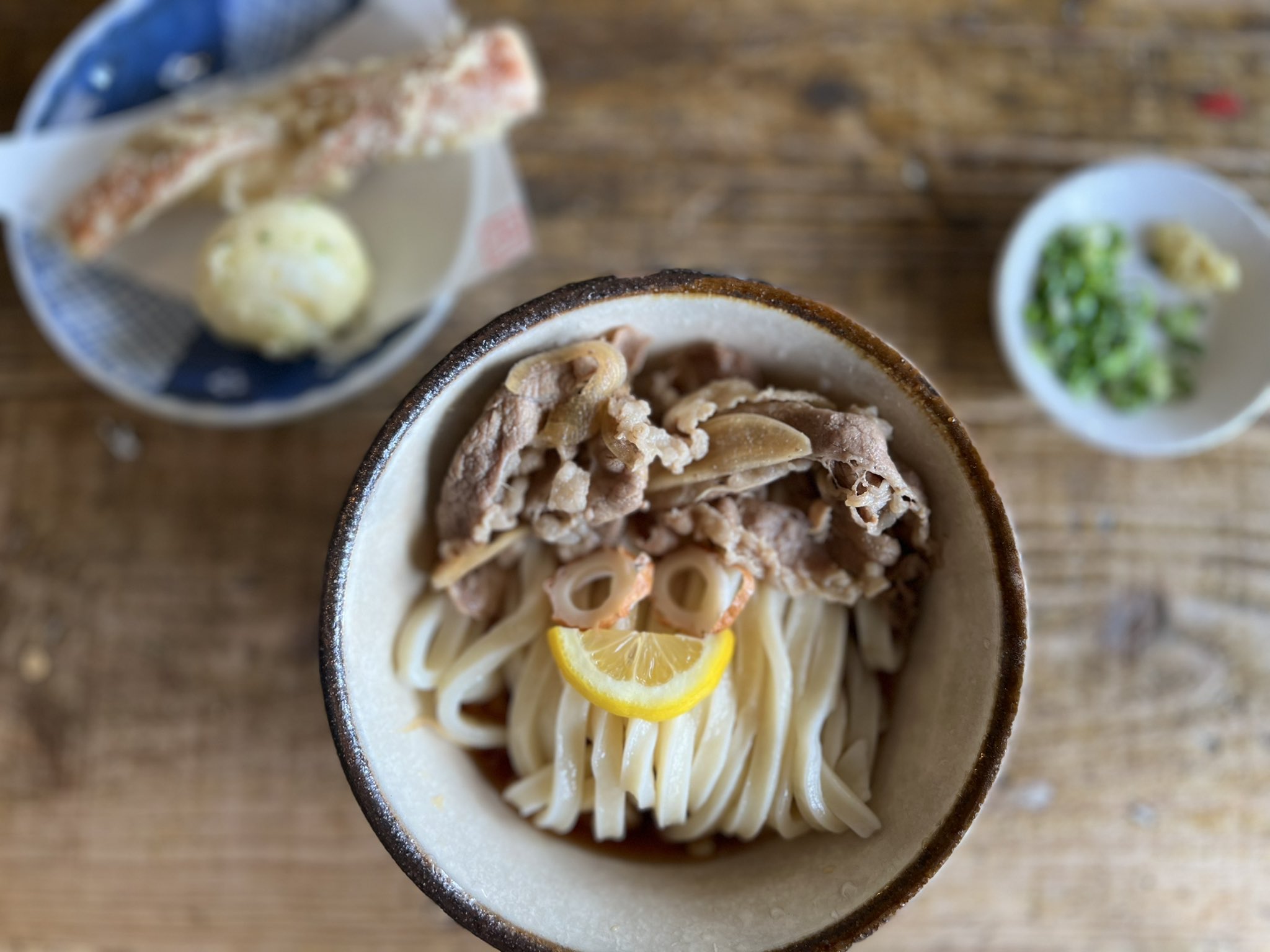 Rino ᴥ Damned お顔が作ってある讃岐うどん𓃶 うどんやカマ喜ri T Co J0zmumbifc Twitter