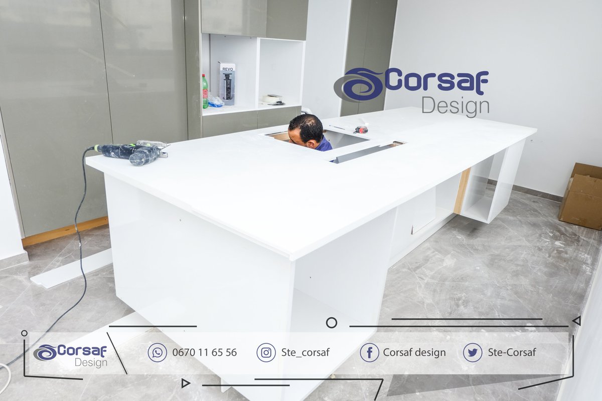 ste corsaf (@ste_corsaf) on Twitter photo Confection plan de travail avec évier inclus en matière solide surfaces sur la ville d'Agadir.
Pour plus d'infos N’hésitez pas à nous contactez :
Télé/GSM : 0528.24.77.11 / 0661.11.52.68
corsaf.com
ste.corsaf@gmail.com
instagram.com/ste_corsaf/
corsaf.info@gmail.com Confection plan de travail avec évier inclus en matière solide surfaces sur la ville d'Agadir.
Pour plus d'infos N’hésitez pas à nous contactez :
Télé/GSM : 0528.24.77.11 / 0661.11.52.68
corsaf.com
ste.corsaf@gmail.com
instagram.com/ste_corsaf/
corsaf.info@gmail.com