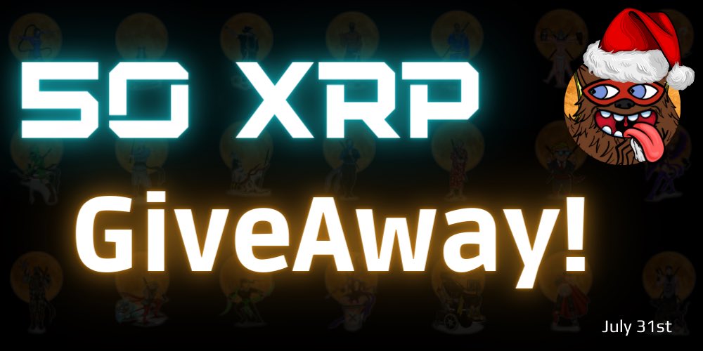 🎁#MoneyRoom #Giveaway🎁

Come and Join Guys!!!

🏆 50 $XRP GiveAway 🎁
1️⃣ Follow @MoneyroomClub 
2️⃣ Like &amp; RT
3️⃣ Tag friends
4️⃣ Join Discord👉 discord.gg/TW9B6rQm

🔜 Winner picked July 31st on Discord