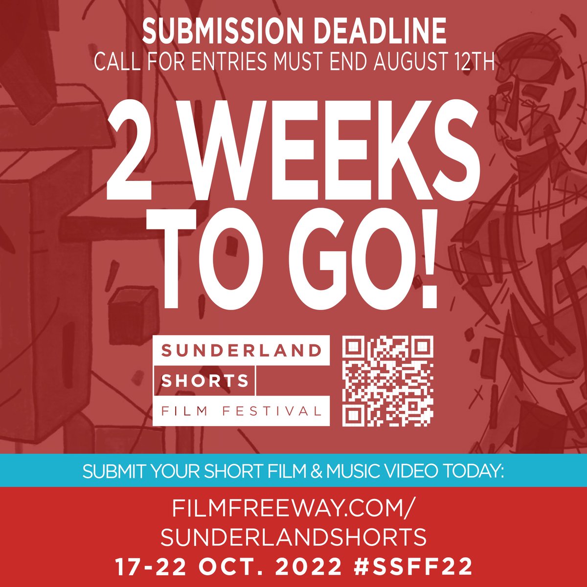 📅 Less than 2 weeks to submit!

🎬 Championing the best short films from across the country, around the World &amp; right here in the North East.

🏆 Be part of our lineup - Filmfreeway.com/SunderlandShor…